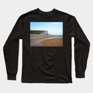 Seven Sisters Beach, East Sussex Long Sleeve T-Shirt